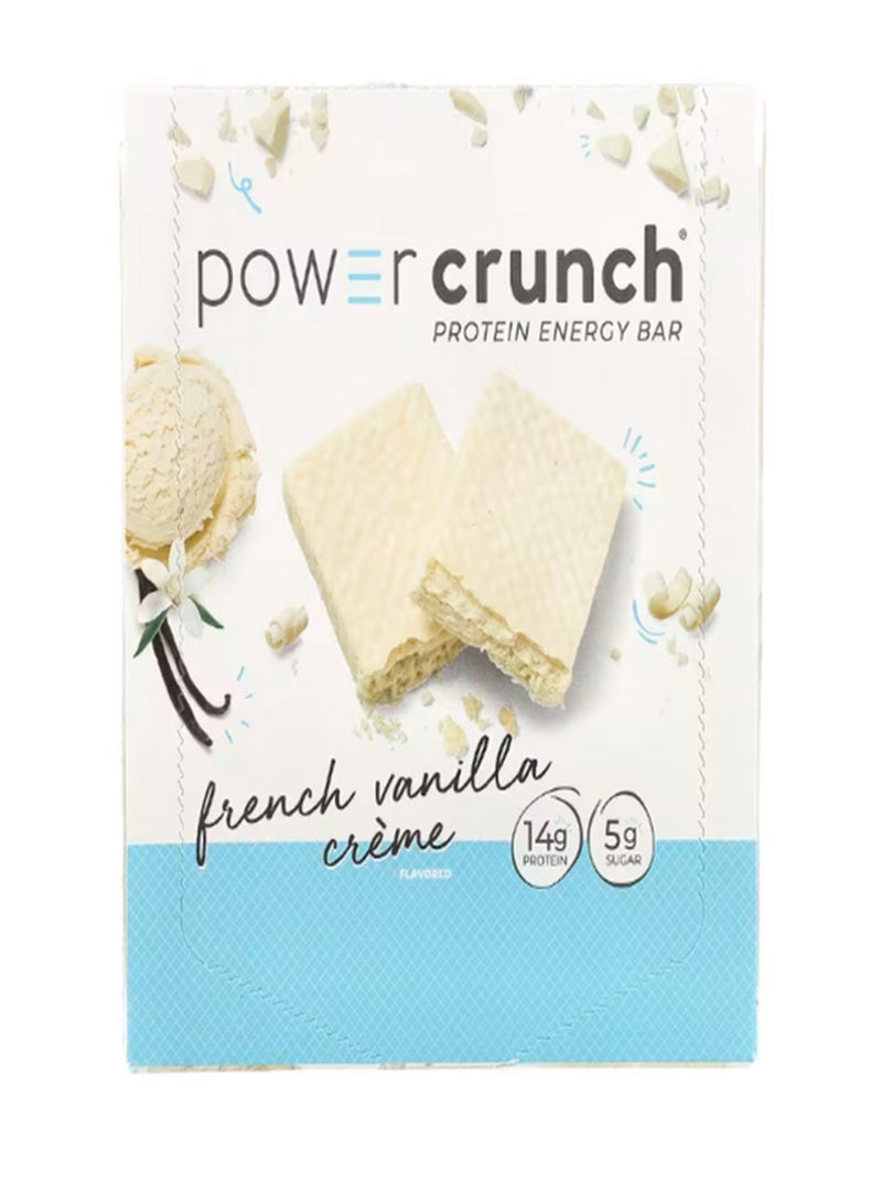 Original High Protein Whey Wafer Bar - French Vanilla - Light & Crunchy Hydrolyzed Protein Snack - Perfect On-The-Go Fitness Fuel